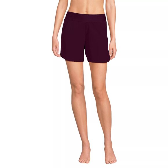 NWOT Lands' End Quick Dry Board Swim Shorts 10" Inseam Size 12 - Picture 1 of 7